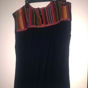 Multi-Color Woven top blouse by True Craft